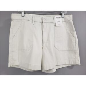 NEW Levis Light Khaki EVERYDAY‎ SHORTS High Rise Mid Length - Size 10 / W=30